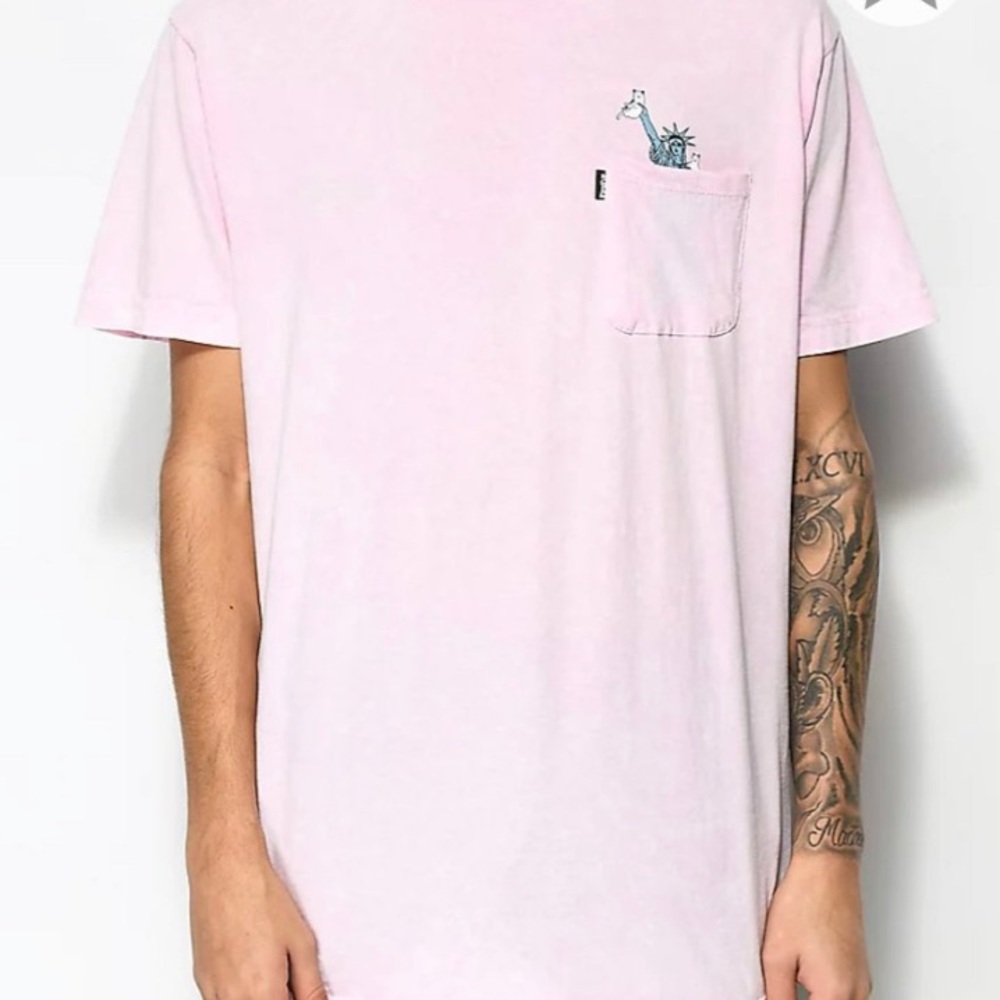 RIPNDIP statue of liberty shirt
